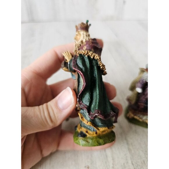 Dept 56 Nativity Wiseman set AS IS gifts Xmas decor religious - Picture 8 of 13